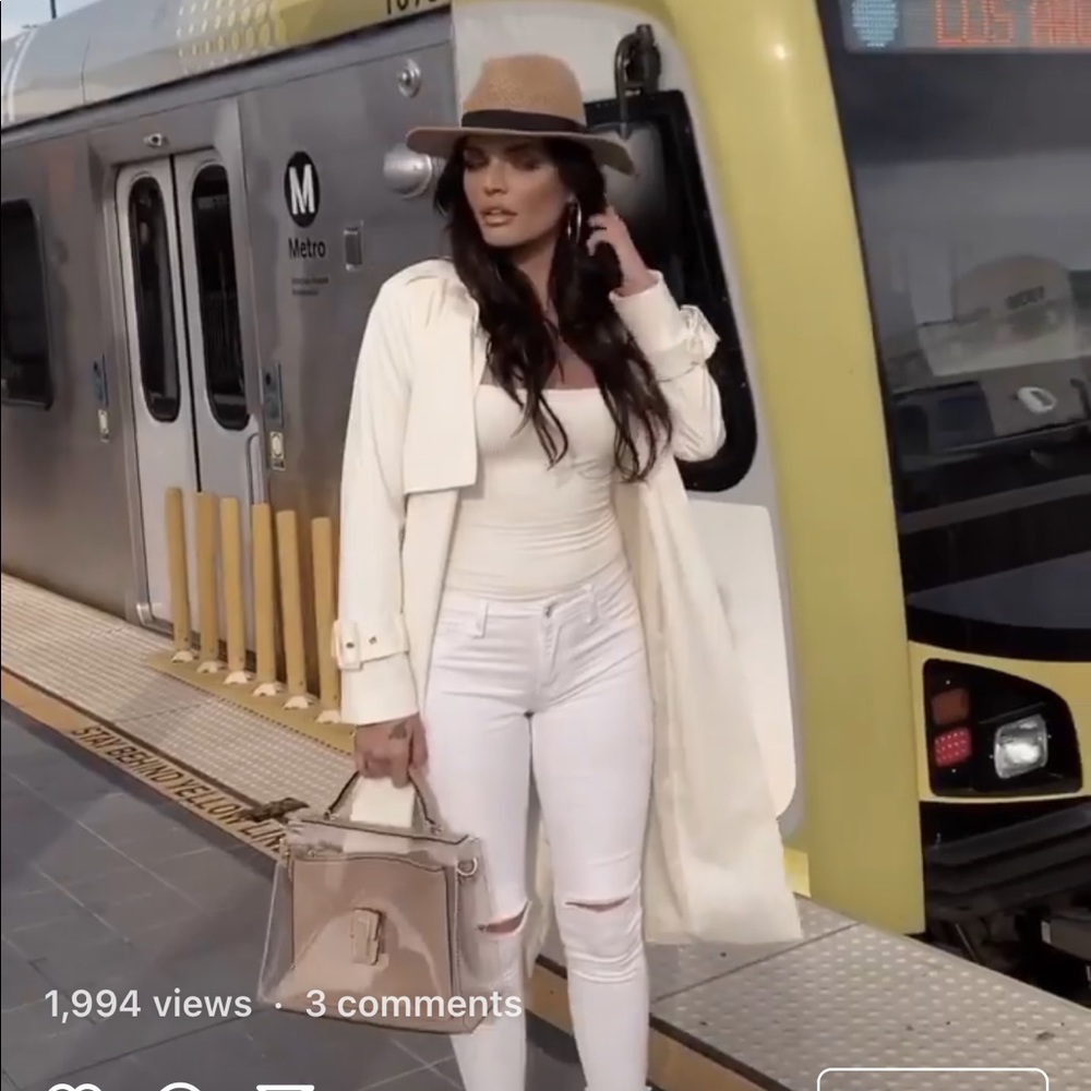 JLUXLABEL skyscraper purse Tan